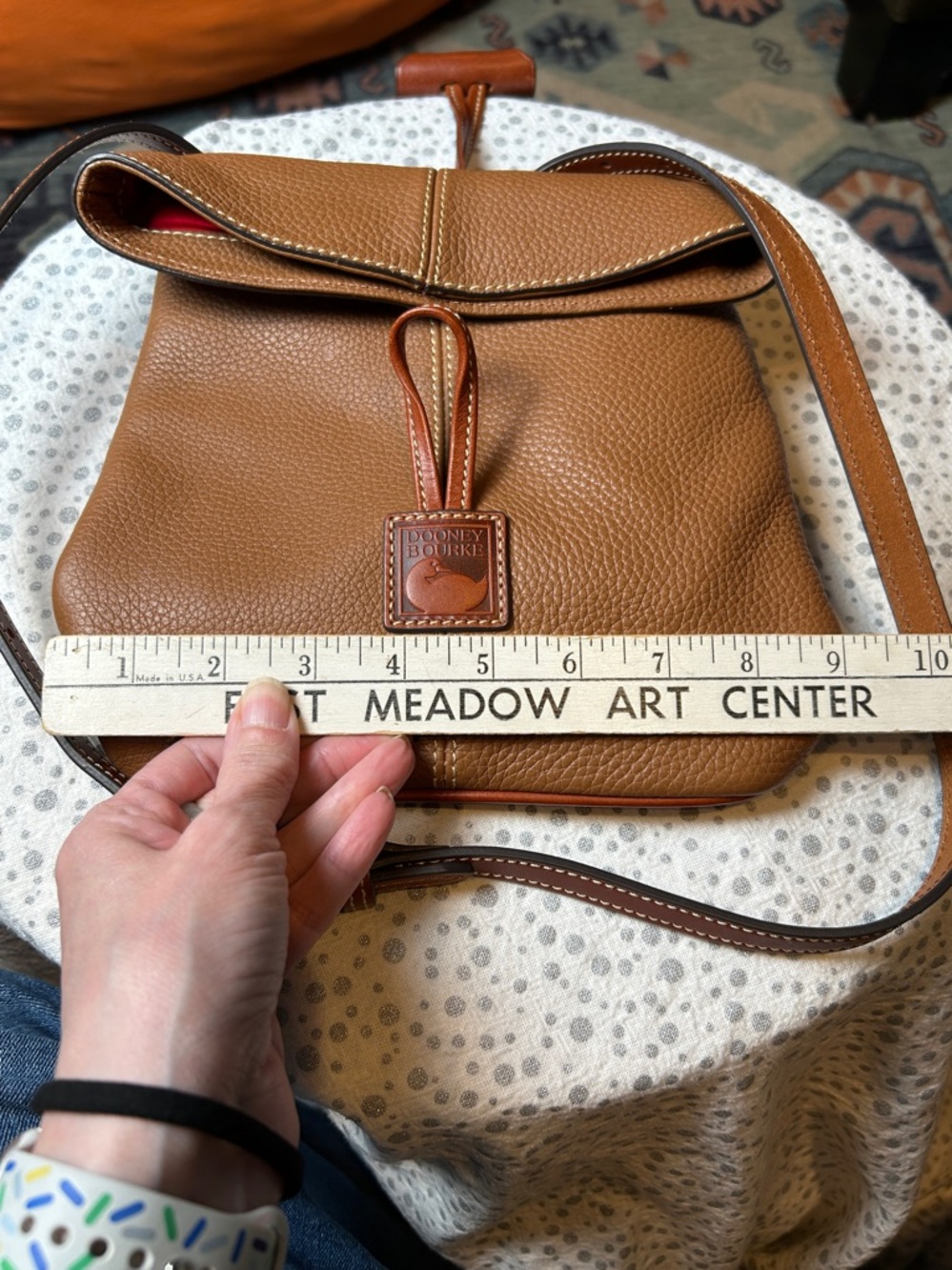 Dooney & Bourke Pebble Grain toggle Crossbody NWOT - Picture 5 of 5